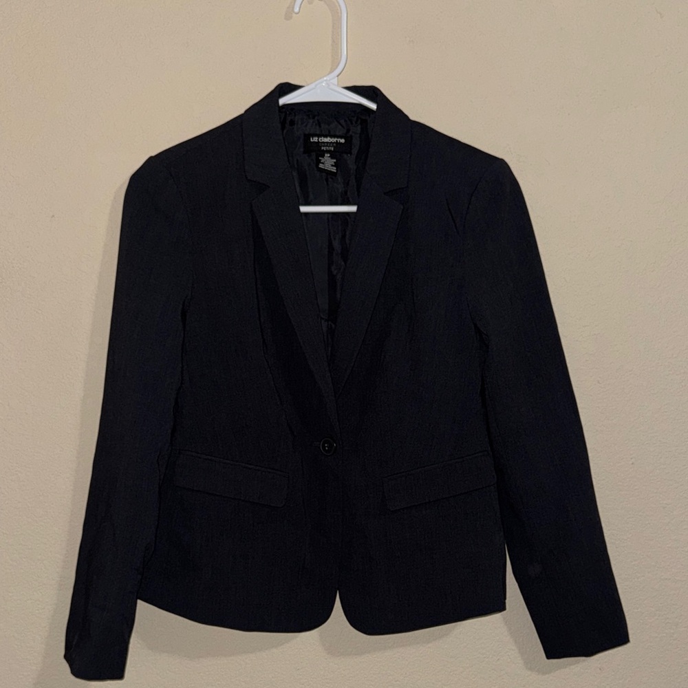 Liz Claiborne Gray Women's Blazer
